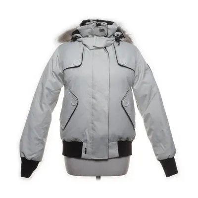 Veste d'hiver (Blanc, Noir) de Nobis Duvet, Plume, Nylon, Polyester