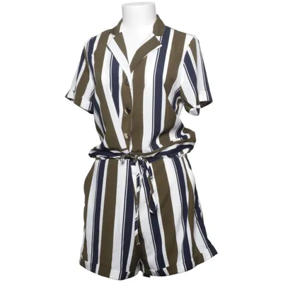 Byxdress (Vit, Grön, Blå) från Elli White Polyester