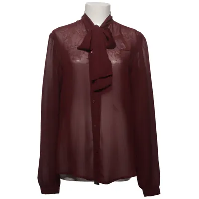 Schluppenbluse (Rot) von Chiffon by American Apparel Polyester