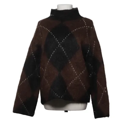 Sweater (Brown, Gray) from H&M Edition Elastane, Mohair, Polyamide, Wool