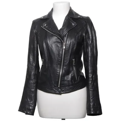 Bikerjack (Zwart) van JCC Collection Leer, Polyester