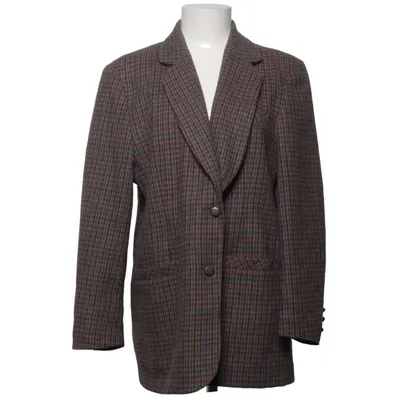 Kavaj (Brun, Flerfärgad) från Brandtex Polyester, Ull