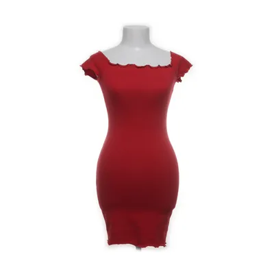 Robe (Rouge) de Guess Coton, Élasthane, Polyester