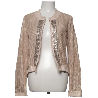 Jacket (Gold) from Kosmika Cotton, Elastane, Polyester