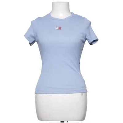 Top (Blauw) van Tommy Hilfiger Jeans Katoen, Elastaan