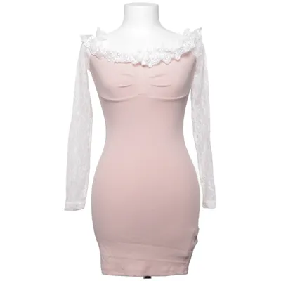 Klänning (Beige, Vit) från Dazy