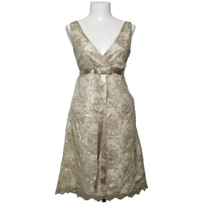 Dress (Beige) from Oasis Metallic fiber, Polyamide, Polyester, Viscose