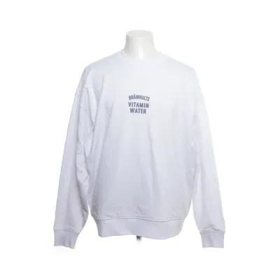 Collegetröja (Vit) från Stanley Stella Ekologisk bomull