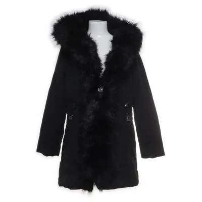 Winterjas (Zwart) van Nature Polyester