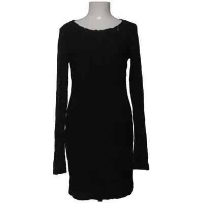 Jurk (Zwart) van Rare Katoen, Elastaan, Nylon, Viscose