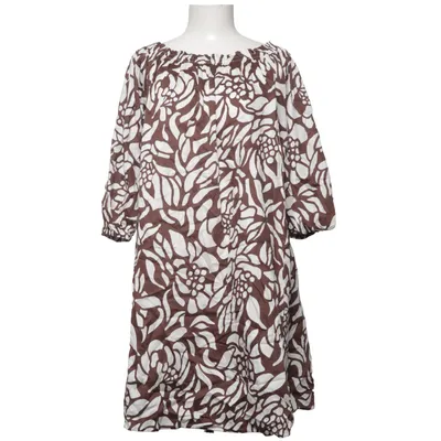 Robe (Marron, Blanc) de Sara Kelly Collections