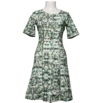 Kjole (Grøn, Hvid, Sort) fra Great Plains Elastan, Polyester