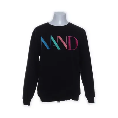 Sweatshirt (Noir, Multicolore) de Nand Coton, Polyester
