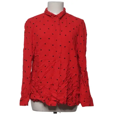 Bluse (Rød, Sort) fra Simply Be Viscose
