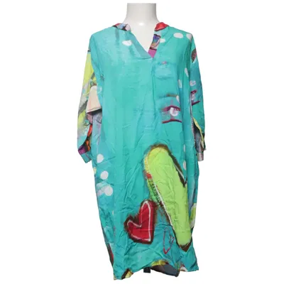 Dress (Blue, Multicolored) from Made in italy Viscose