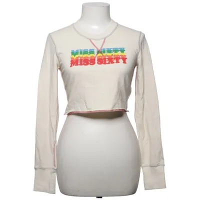 Crop top (Beige) van Miss Sixty Katoen, Elastaan