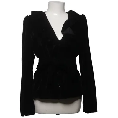 Blazer (Sort) fra Zara Polyester, Viscose