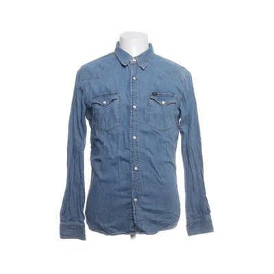 Denim blouse (Blauw) van Lee Katoen