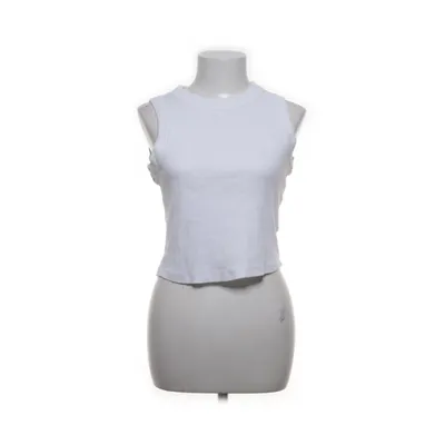 Crop top (Blanc) de LXA Coton, Élasthane
