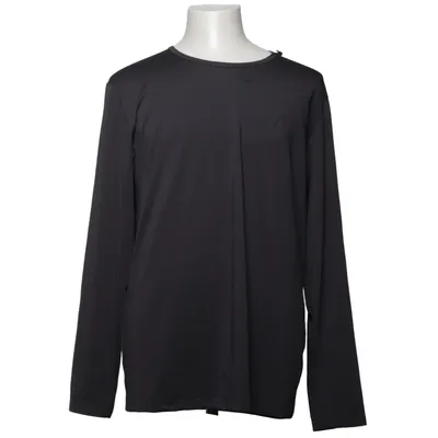 T-shirt à manches longues (Gris) de Blacc Élasthane, Polyester