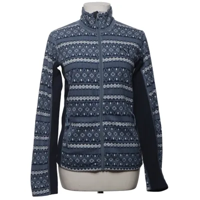 Fleecejakke (Blå, Hvid) fra Kari Traa Polyester