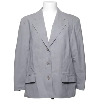 Blazer (Gris) de Laura Berlucchi Élasthane, Laine