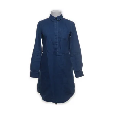 Robe chemise (Bleu) de Topshop Moto Coton