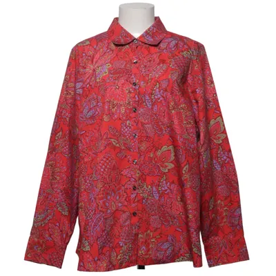 Chemise (Rouge, Multicolore) de Lands' End Coton