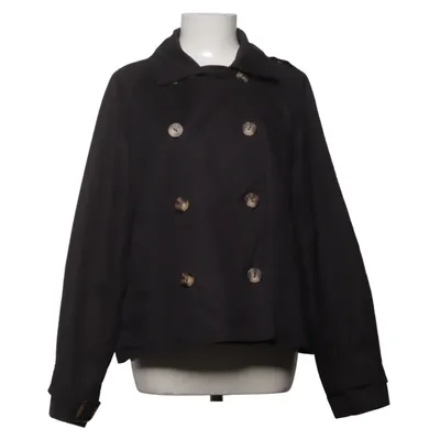 Trench-coat (Noir) de Rodebjer Coton, Polyamide, Polyester