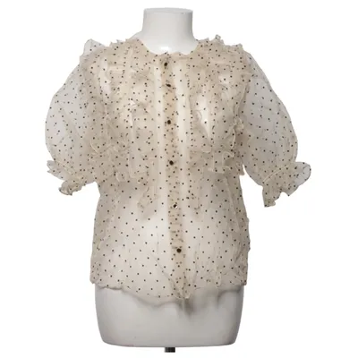 Haut (Beige, Noir) de Zara