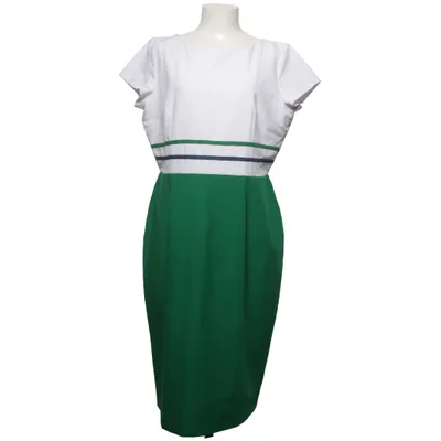 Klänning (Vit, Grön, Blå) från Daisy Dapper Bomull, Elastan, Polyester