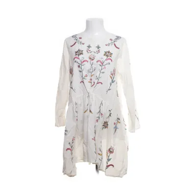 Dress (White, Multicolored) from BBWM Woman Polyester