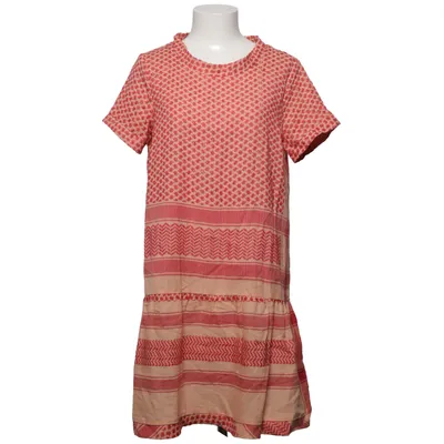 Klänning (Röd, Beige) från Cecilie Copenhagen Bomull