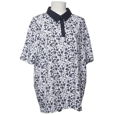 Polo (Blanc, Bleu) de Paola! Coton, Polyester