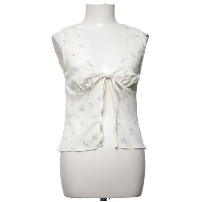Slå-om bluse (Paulina) fra Lager 157 Elastan, Polyester