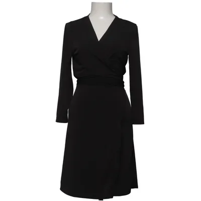 Wrap dress (Black) from Mango Basics