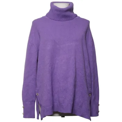 Pul à col roulé (Violet) de M&V Coton, Polyamide, Viscose
