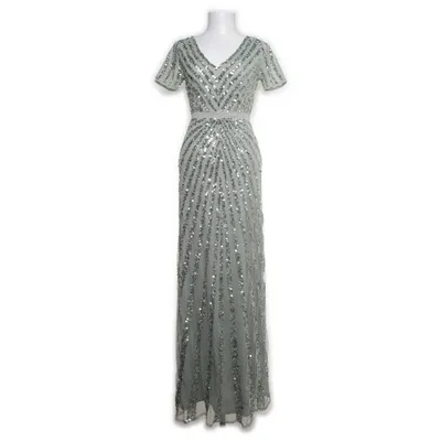 Evening gown (Turquoise) from Maya Deluxe Polyester