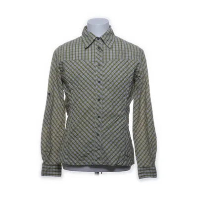 Flanellen overhemd (Groen, Wit) van Salewa Polyester