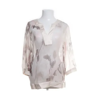 Blouse (Beige, Multicolored) from Mybc Modal, Silk, Viscose