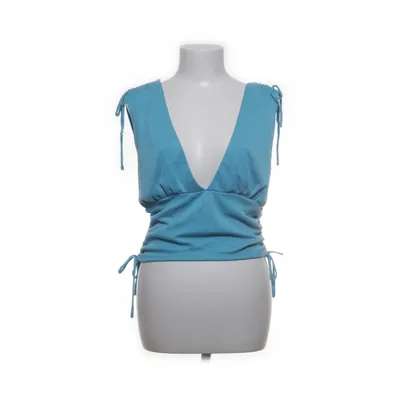 Crop top (Blå) fra Forever 21 Modal, Polyester