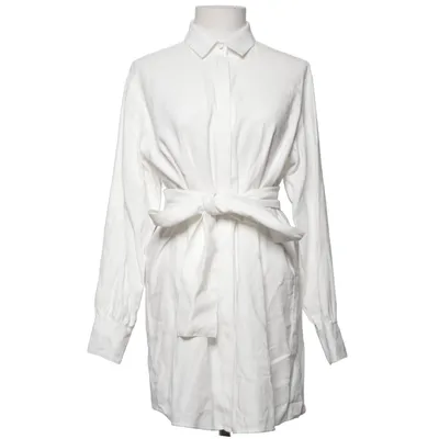 Shirt dress (White) from Three Sixty Five Polyester, Viscose