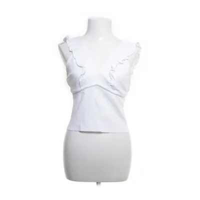 Crop top (Wit, Zwart) van Zara Knit
