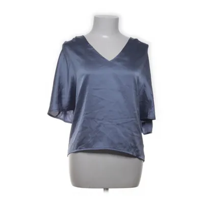 Top (Blå) fra Mango Polyester, Viscose