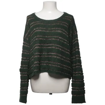 Sweater (Green, Gold) from Pepe Jeans Acrylic, Alpaca wool, Metallic fiber, Polyamide