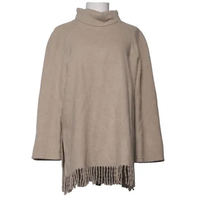 Sweater (Beige) from Isolina Sartini Polyester, Wool