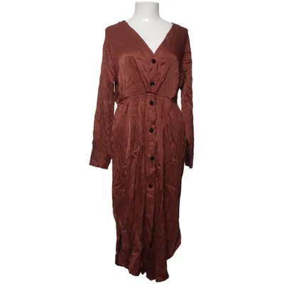 Shirt dress (Brown) from Mango Viscose