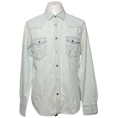 Denim shirt (Blue) from Wrangler Cotton
