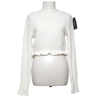 Crop top (Vit) från NA-KD Bomull, Polyester