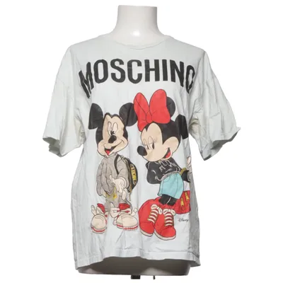 T-shirt (Multicolored, Turquoise) from H&M x Moschino Cotton